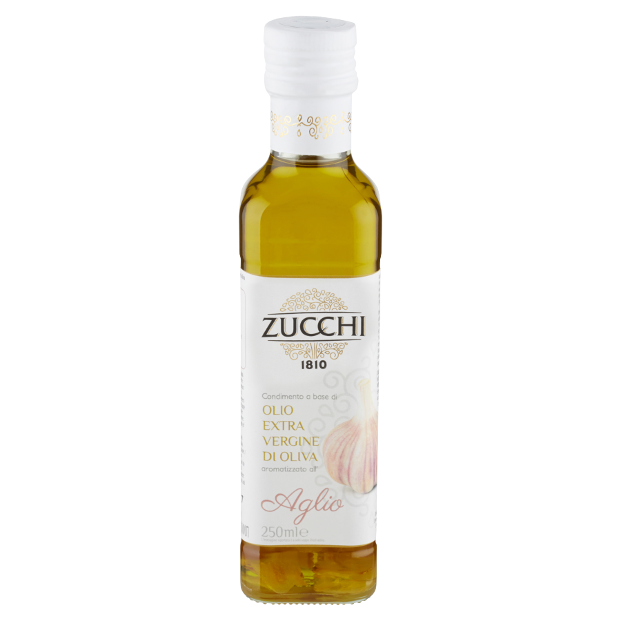 Olio extravergine oliva zucchi aglio 250ml