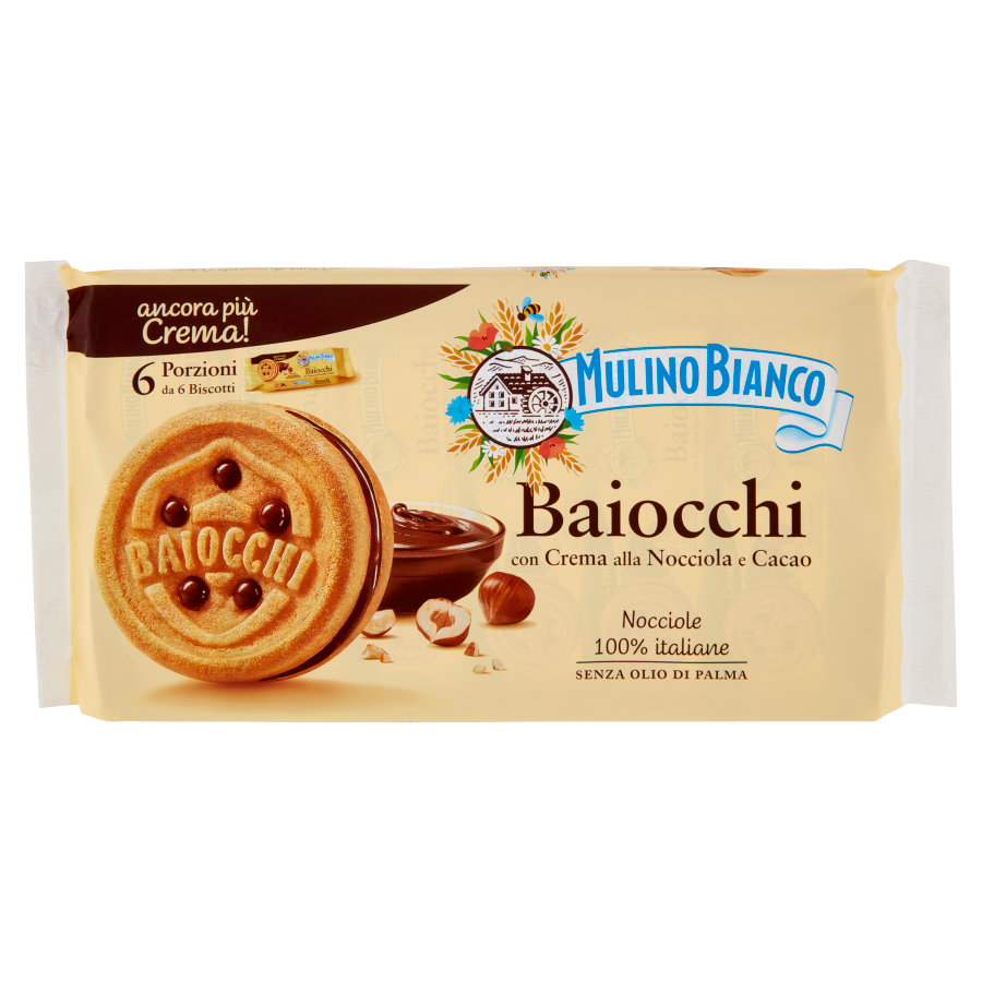 Barilla Baiocchi Nocciola 336Gr