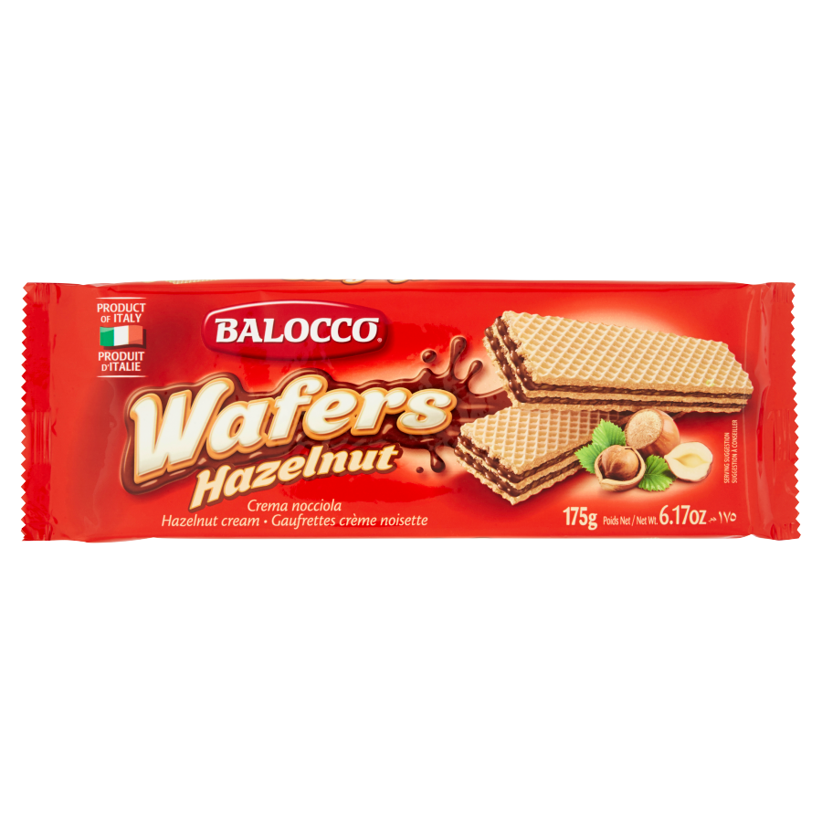 Wafer Balocco Nocciola 175Gr