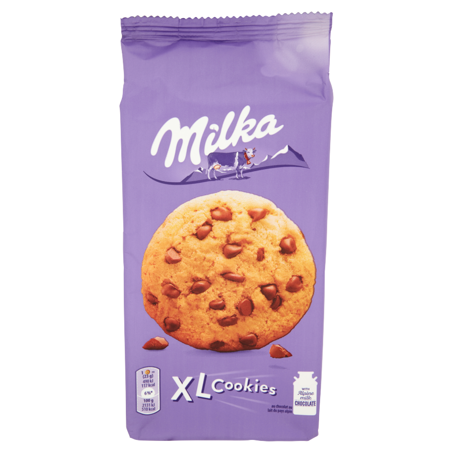 Biscotti Milka Cookies Chocolate 184Gr