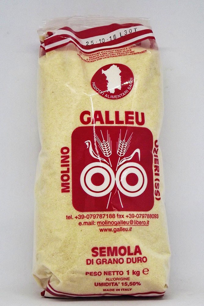 Galleu Semola Grano Duro Rosso