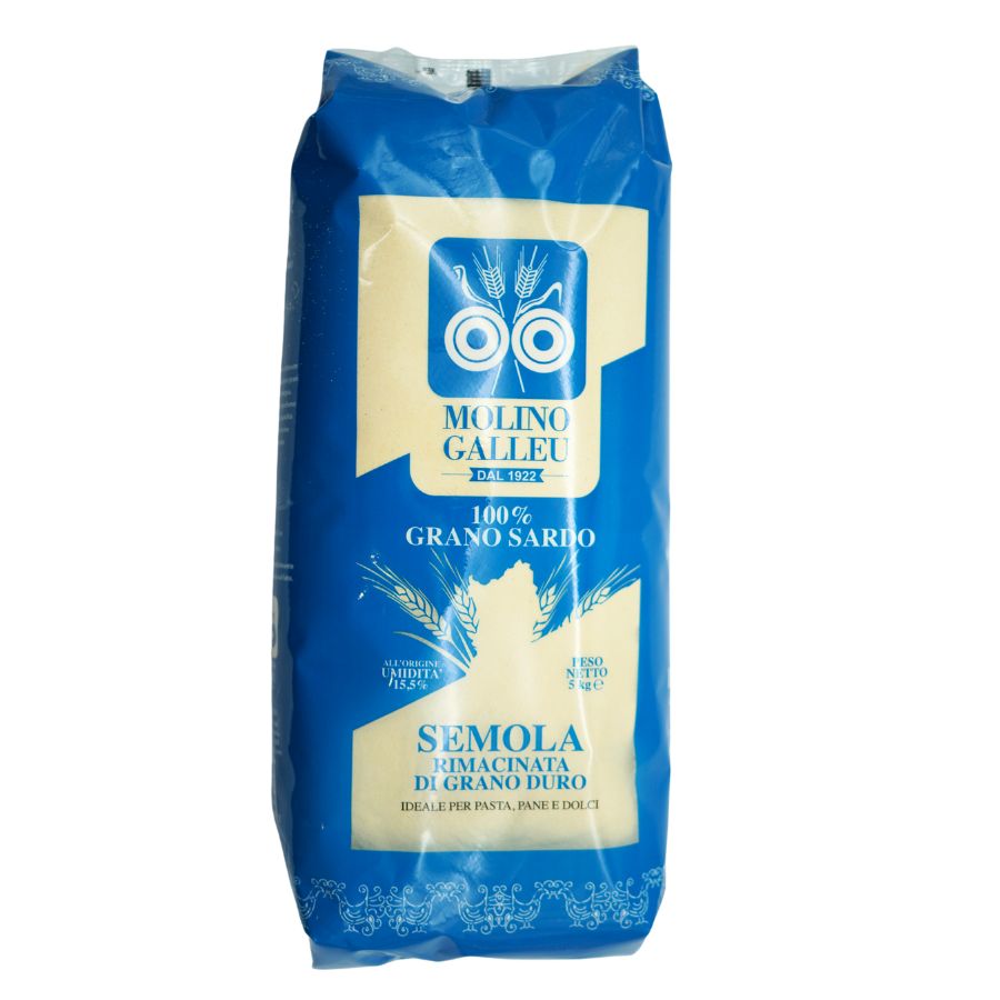 Semola Rimacinata Galleu 5kg