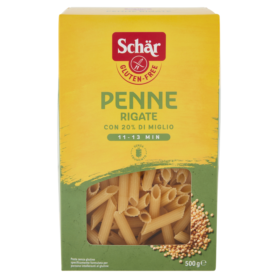 Penne Rigate Schar Senza Glutine 500Gr