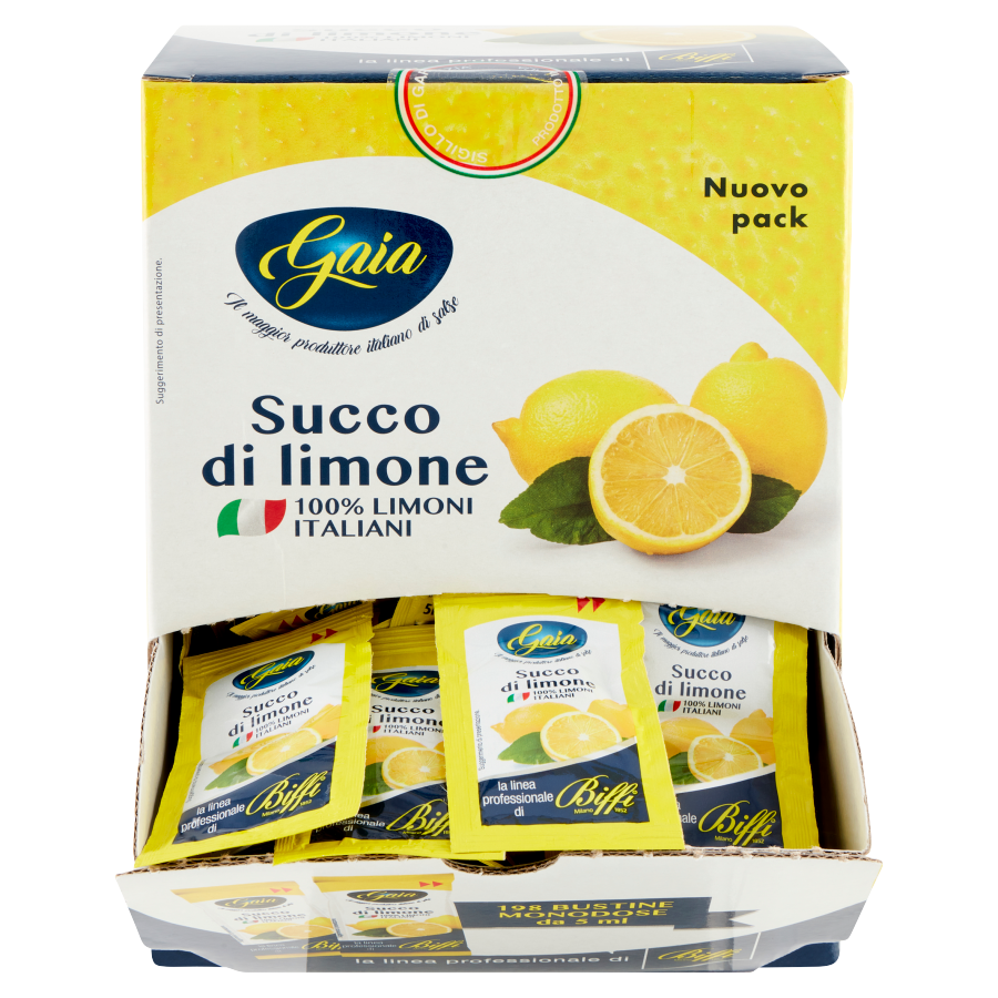 Succo Limone Gaia Bus 5mlx200p