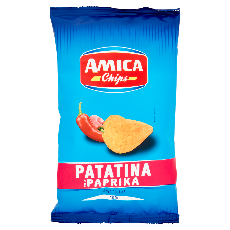 Amica Chips Gusto Paprika 100 Gr