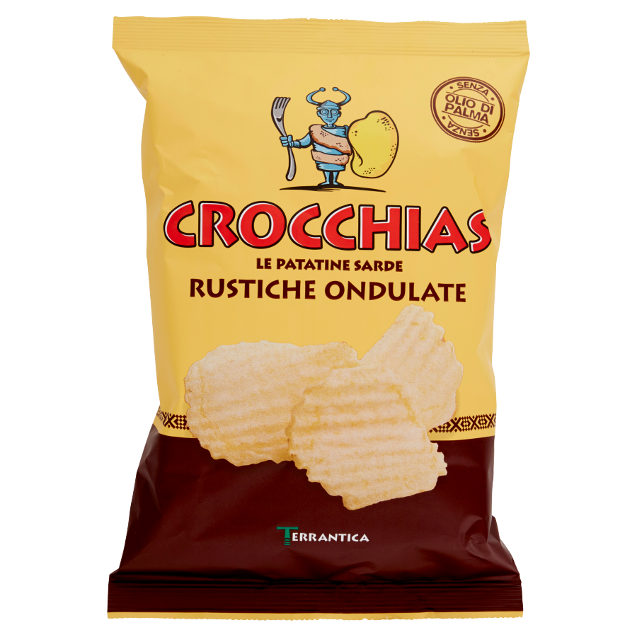 Crocchias Patatine Rustiche 90 Gr