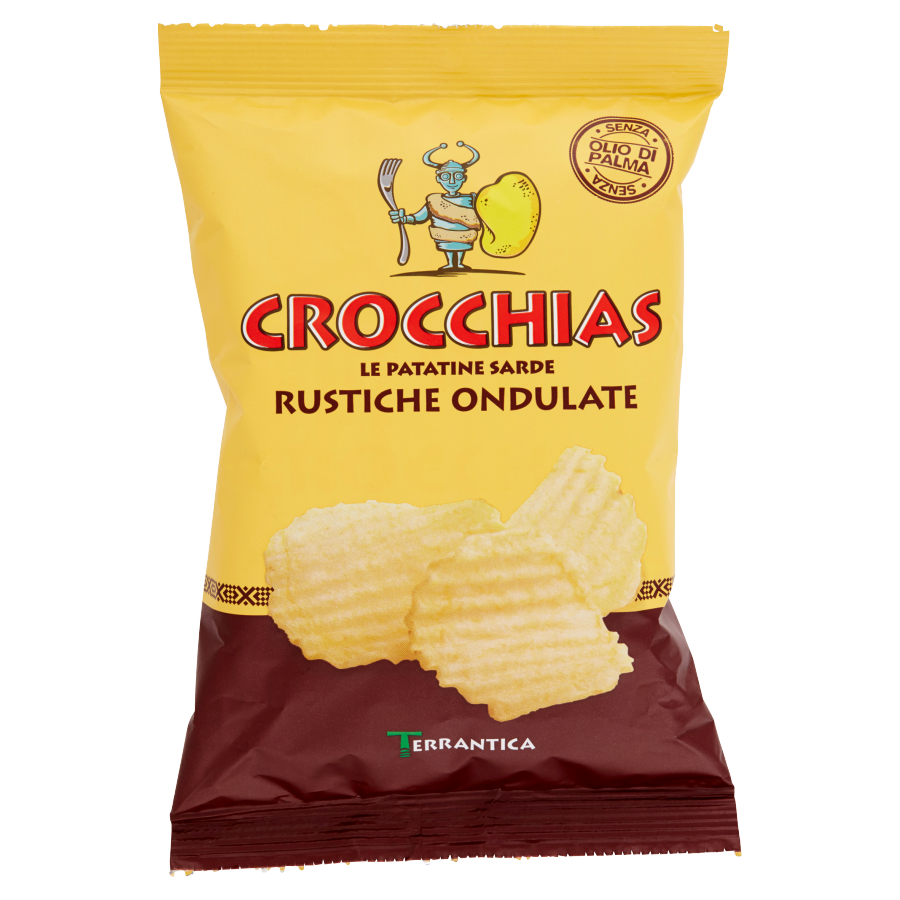 Patatine Rustiche Crocchias 45Gr