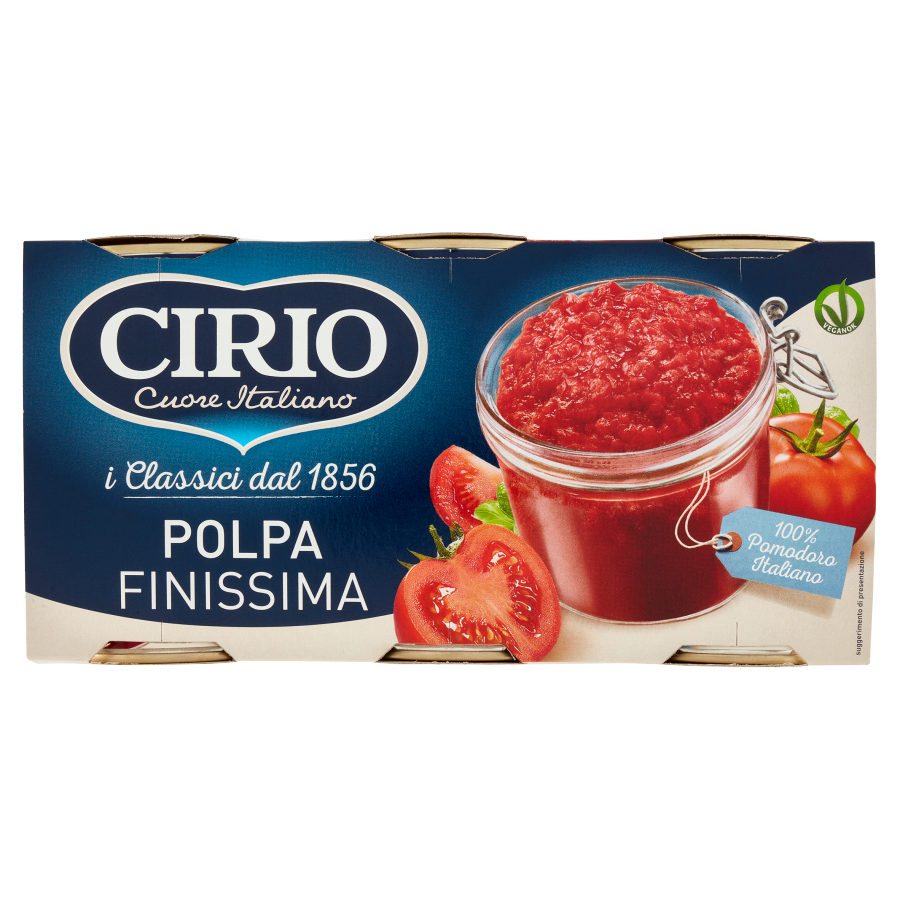 Polpa La Finissima Cirio 3X400