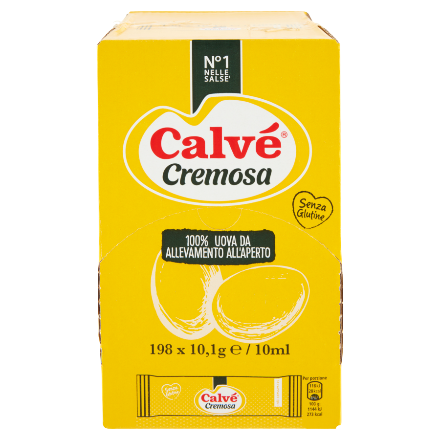 Maionese Calve'monod 198x10ml
