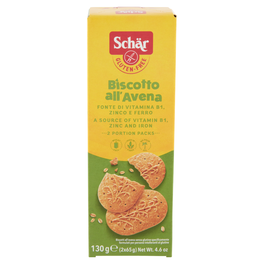 Biscotti Schar Avena Senza Glutine 130Gr