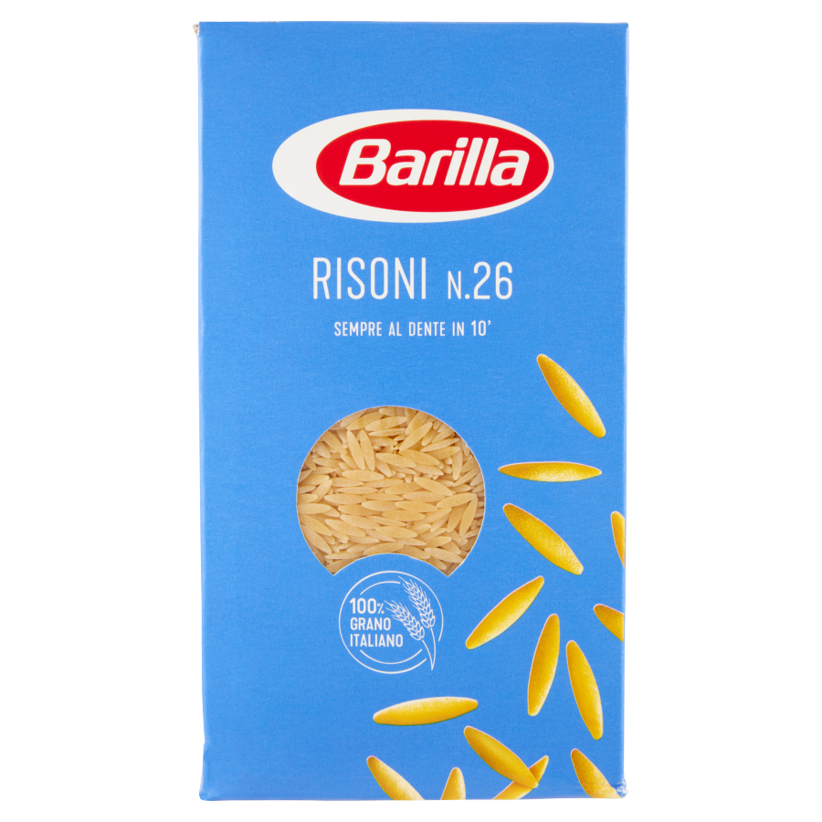Barilla Pasta Risoni N26 500Gr