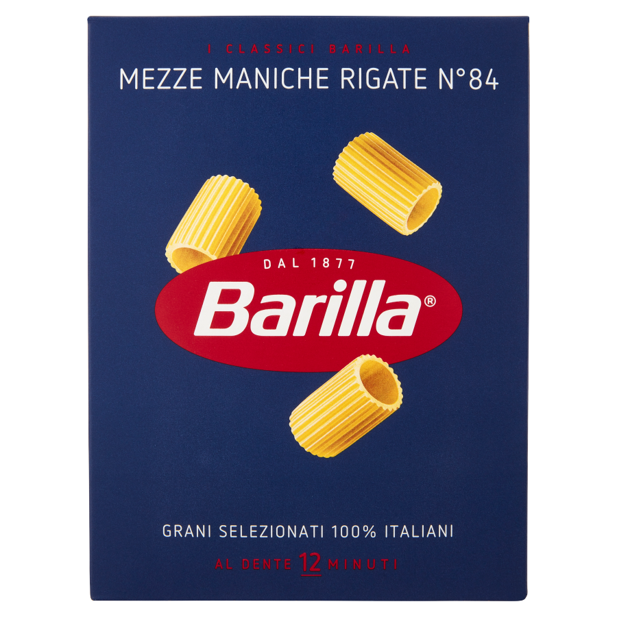 Barilla Pasta N 84 Mezze Maniche