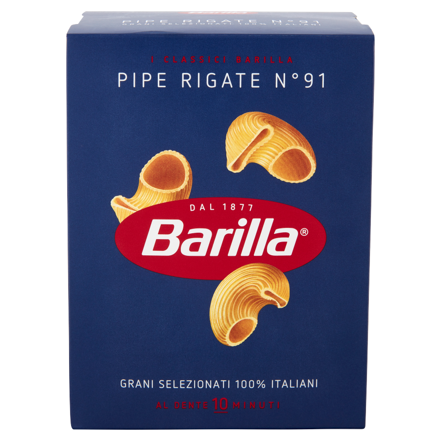 Pasta Baril Pipe Rigat N91 500