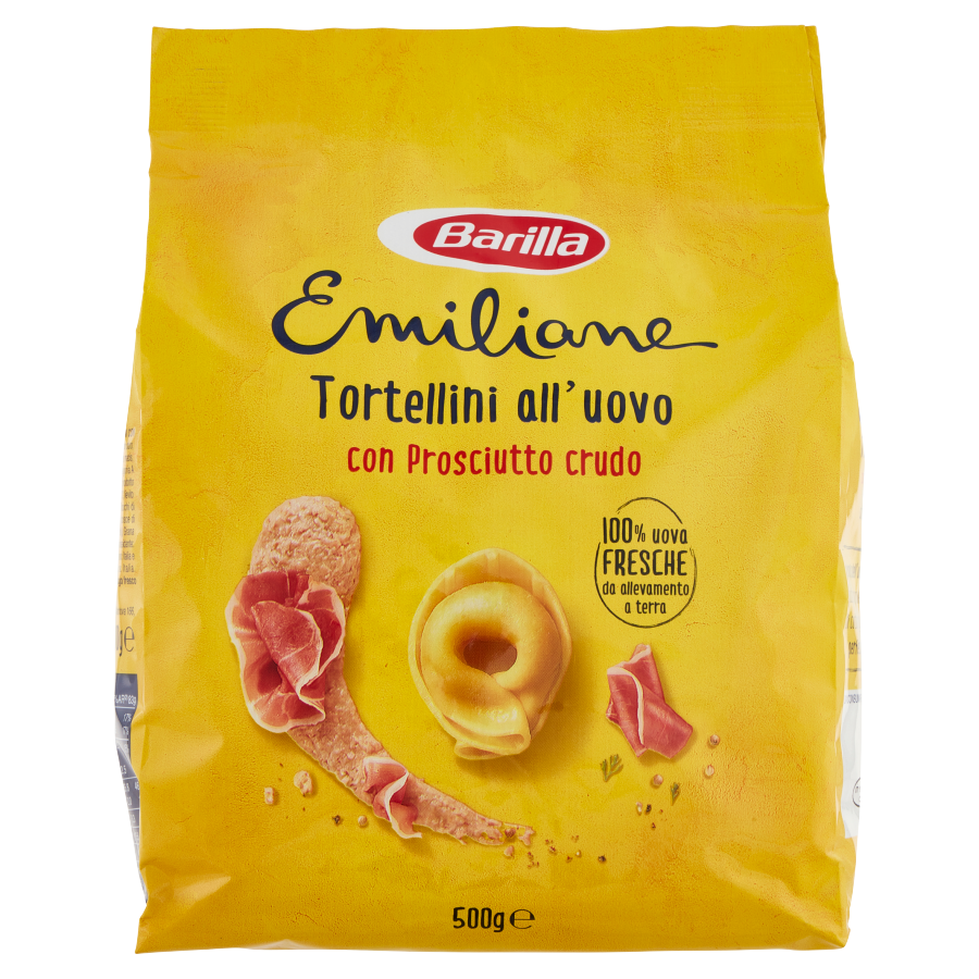 Barilla Tortellini Prosciutto Crudo 500Gr
