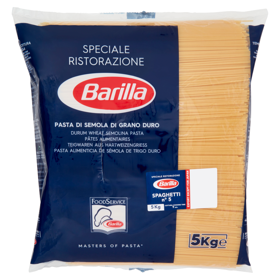 Pasta Barilla Spaghetti 5kg