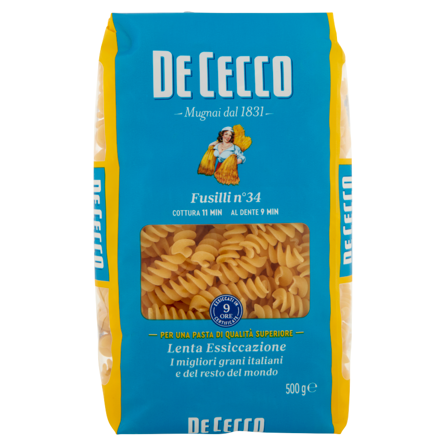 De Cecco Pasta Fusilli N 34 Gr500