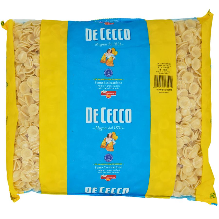 Pasta De Cecco Orecchiette 3kg
