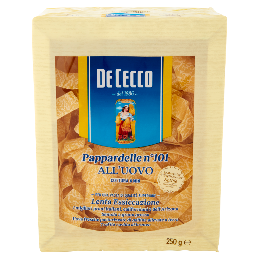 Pasta De Cecco Uovo 101 Pappar