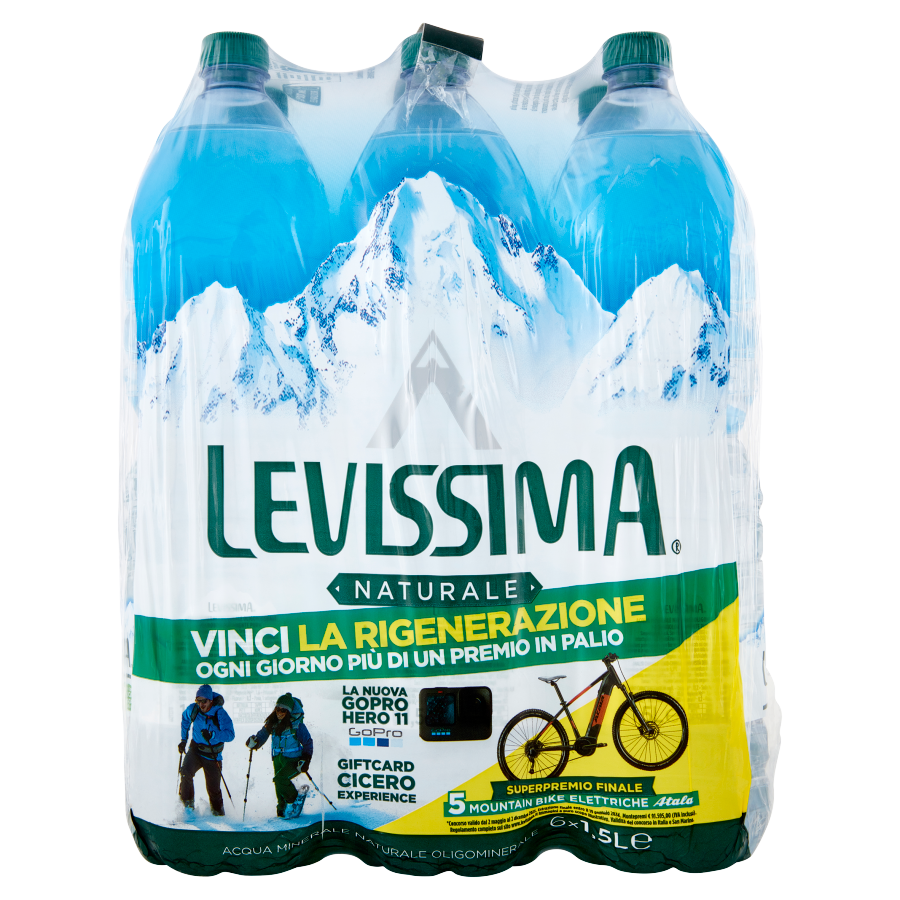 Acqua Levissima Naturale 1,5Lt
