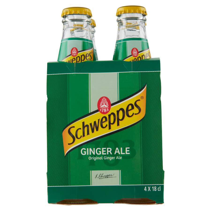 Schweppes Ginger Ale 4x180ml