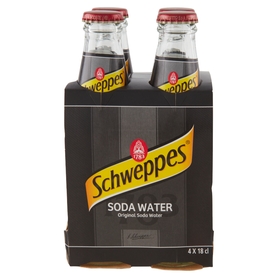 Schweppes Soda 4X180Cc