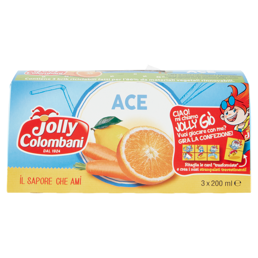 Jolly Succo Ace 3x200Ml