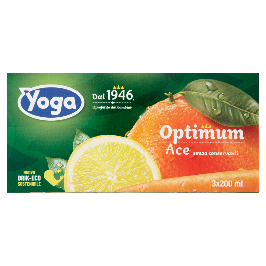 Succhi Yoga Ace 3x200ml