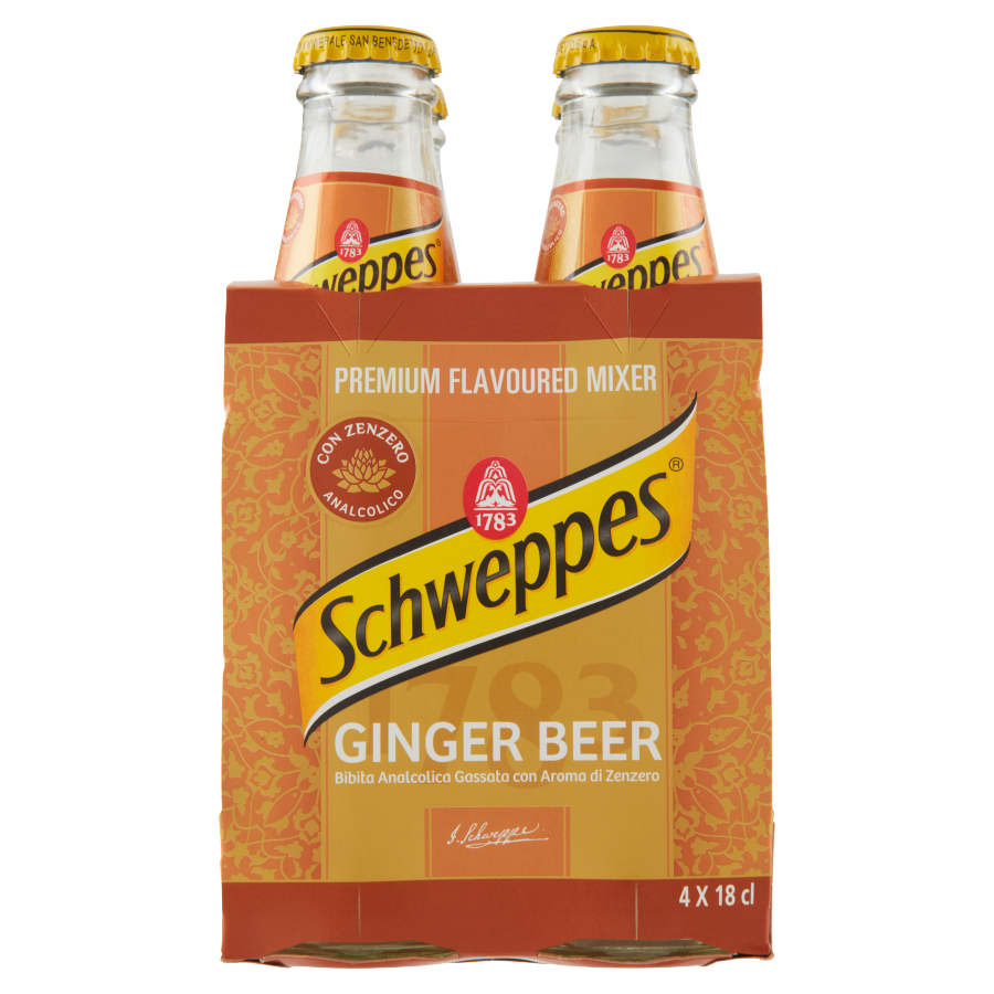 Schweppes Ginger Beer 4x180 Ml