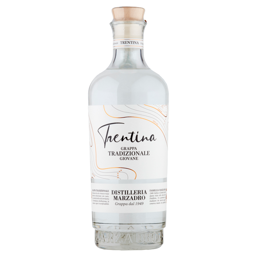 Grappa La Trentina Bianca 70c