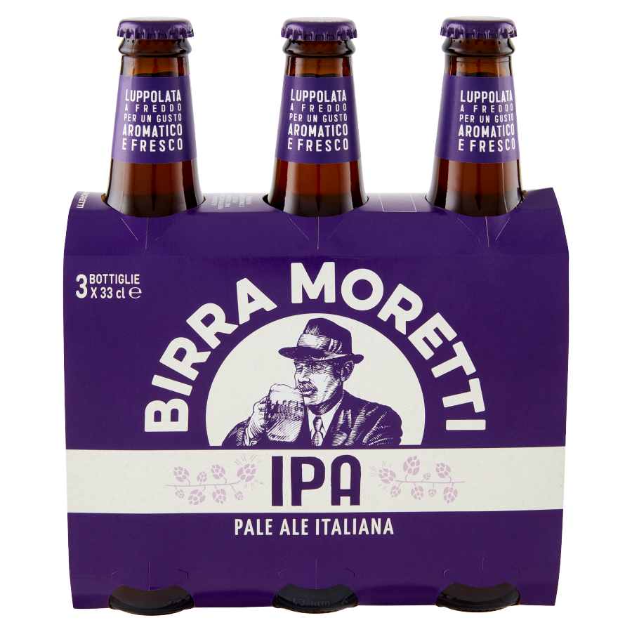 Birra Moretti Ipa 3x33cl