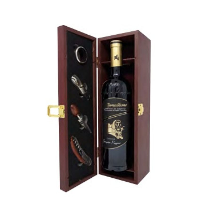 Vino Puggioni Mamuthone Scatola con accessori