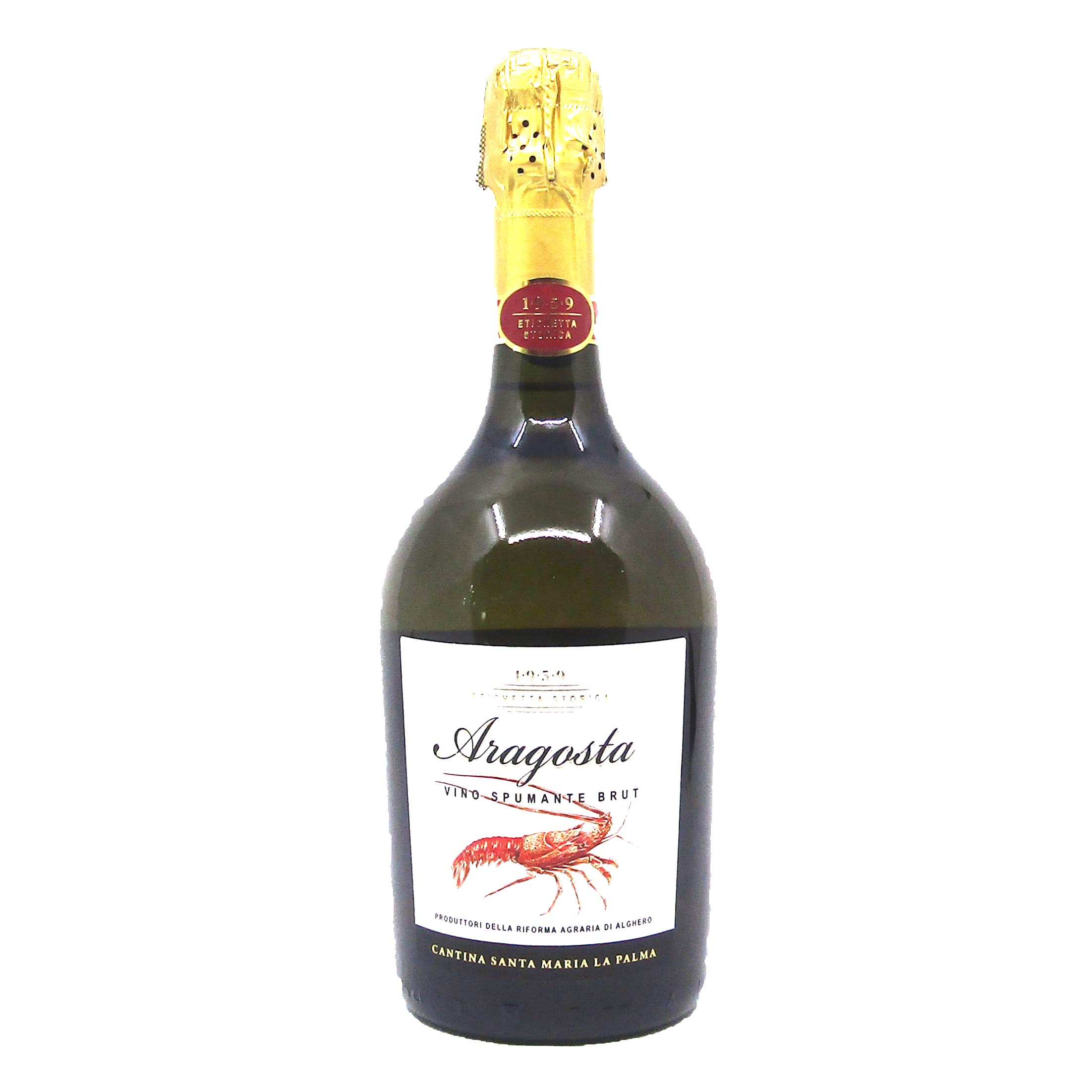 Spumante Aragosta Brut Santa Maria La Palma 75Cl