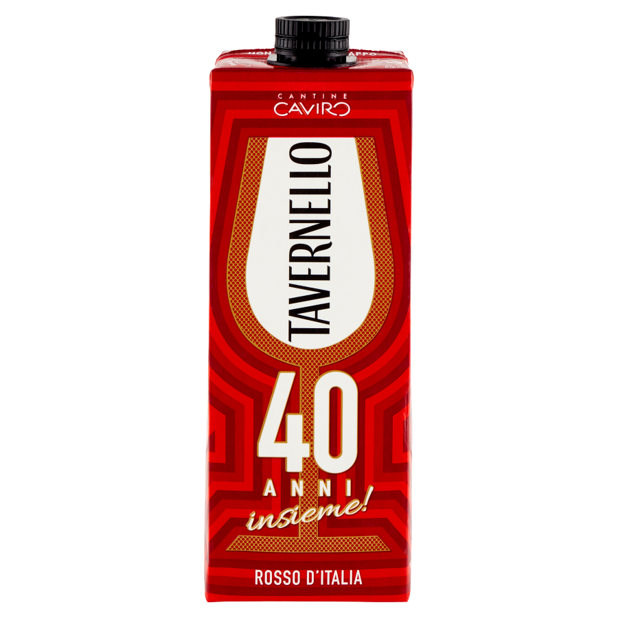 Vino Rosso Tavernello Brik 1Lt