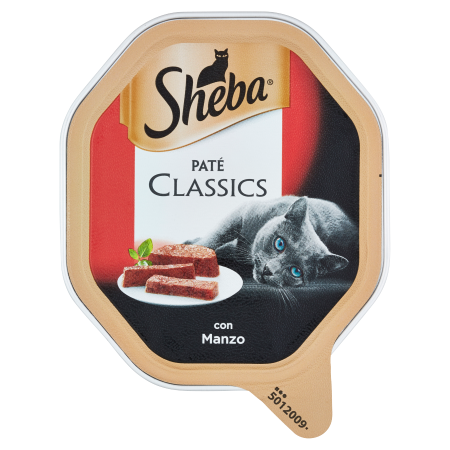 Sheba Manzo Vasch 85gr
