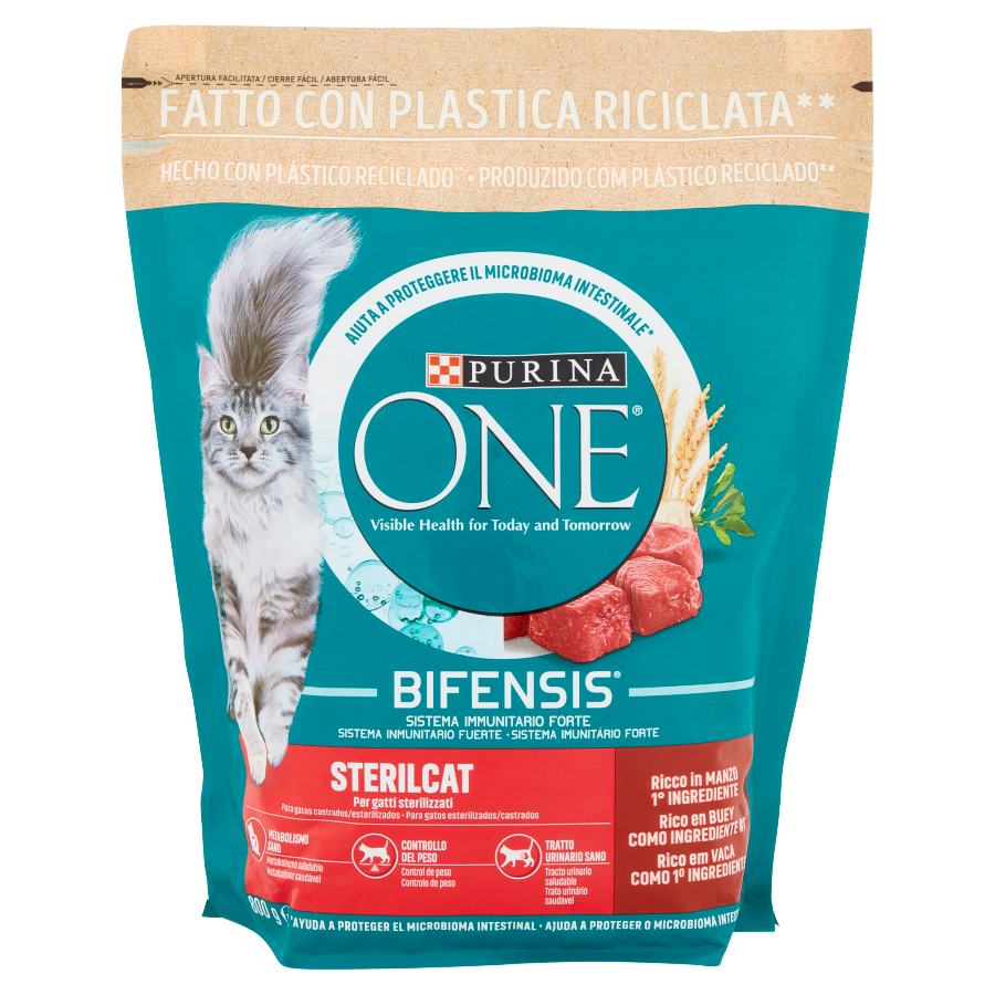 Purina One Gatto Sterilcat Manzo 800Gr