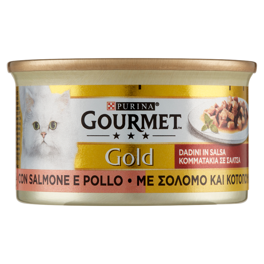 Gourmet Gold Salm-pollo 85gr