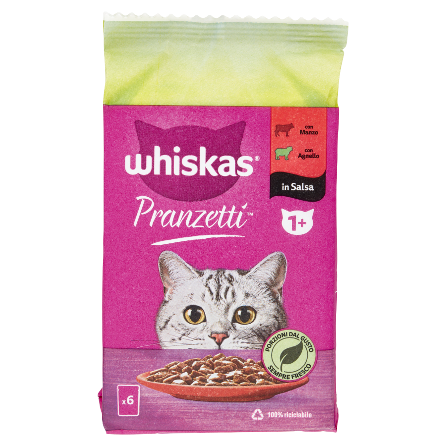 Whiskas Pranzetti Carni Miste 6X50Gr