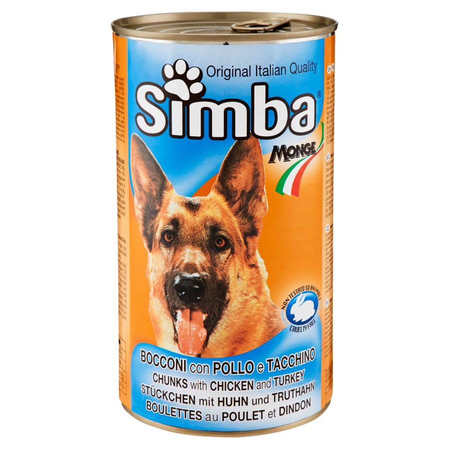 Simba Cane Bocconi Pollo Tacchino 1230gr