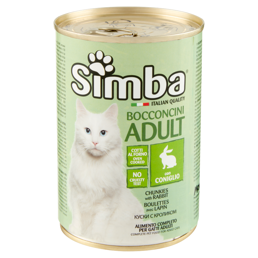 Simba Gatto Bocconcini Coniglio 415Gr