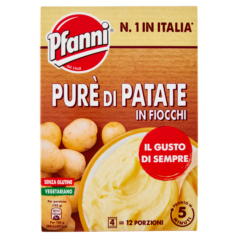 Pure' Pfanni 4buste X 75gr