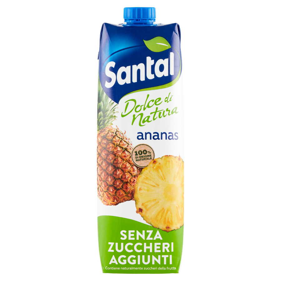 Succhi Santal Ananas S/z 1l