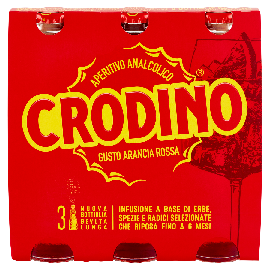 Crodino Aranc Ross Xl 3x17.5cl