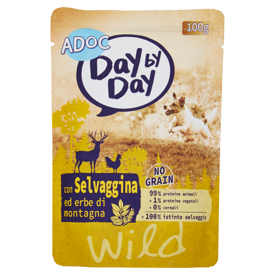 Adoc Dog Wild Selvaggina 100gr