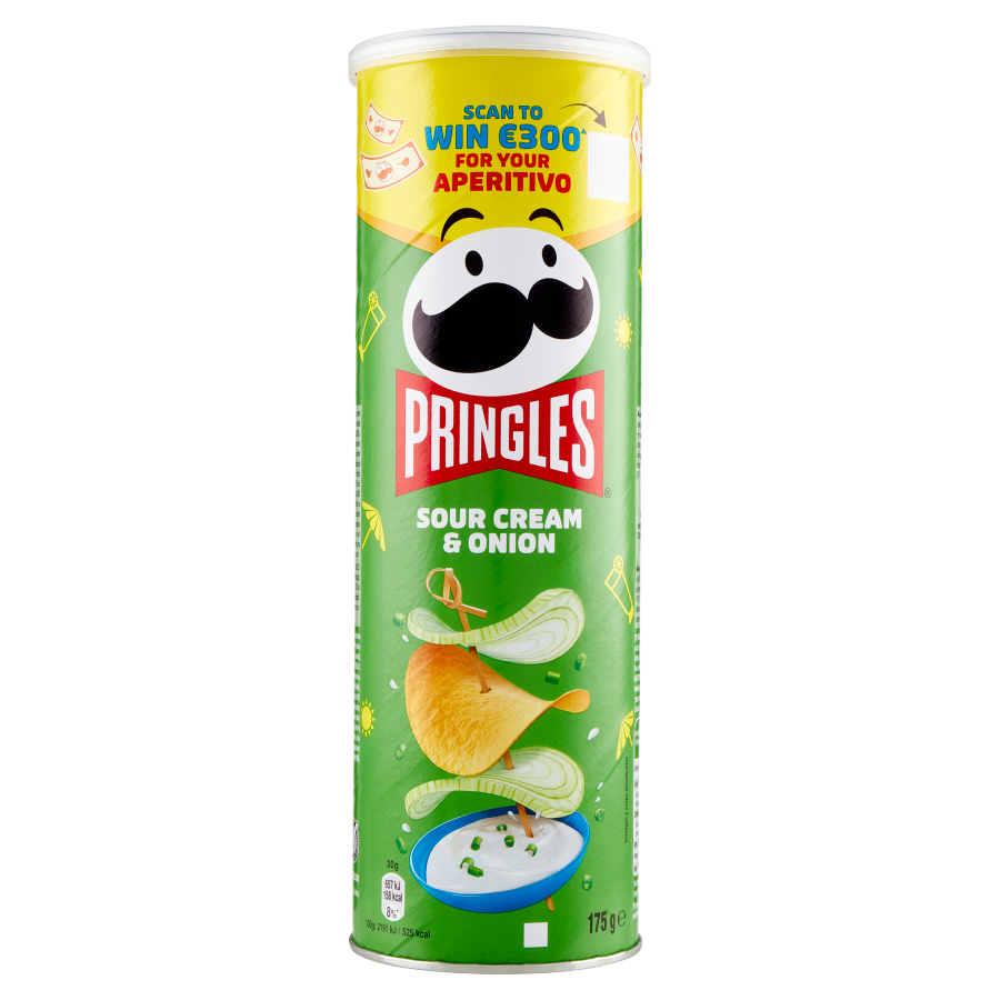 Pringles Cream & Onion 175gr