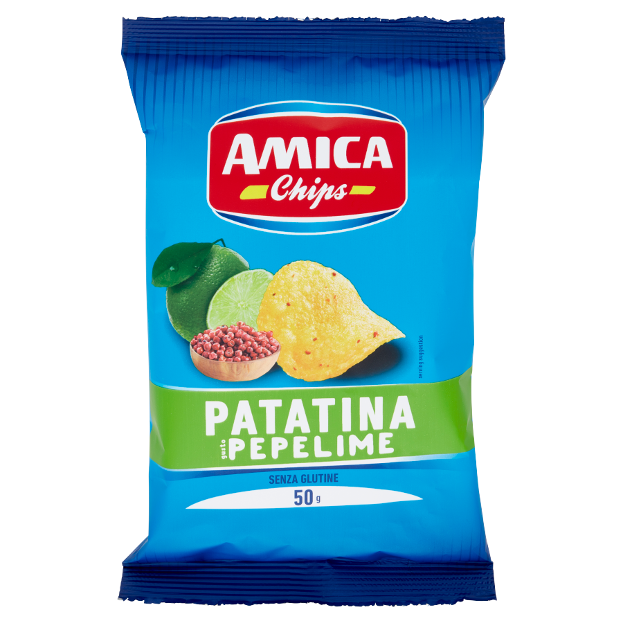 Patat Amica Chips Lime Pep 50g