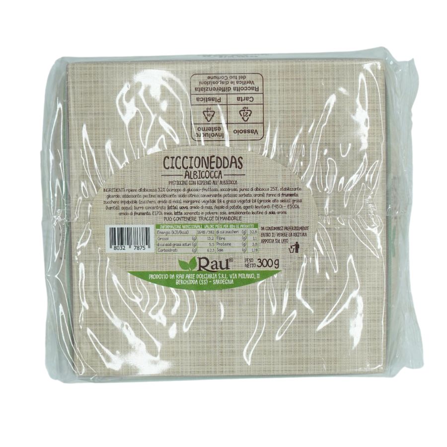 Ciccioneddas Rau Alb Vas 300gr