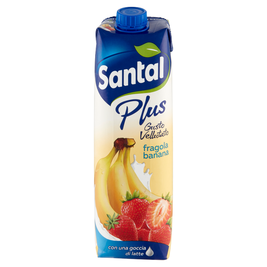 Santal plus fragola banana prisma 1 lt