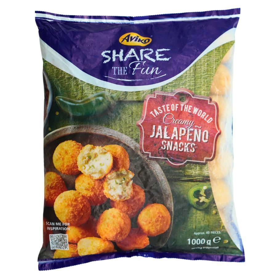 Aviko Jalapenos Snack 1kg
