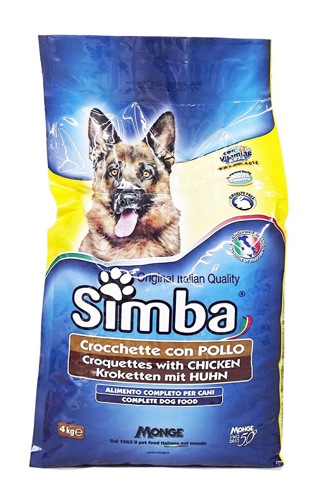 Simba Cane Crocchette Pollo 4 Kg